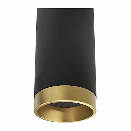 Westgate 3-in. Round Architectural Ceiling & Suspended Cylinders Diffuser Kit, Black CMC3-HCDK-BK